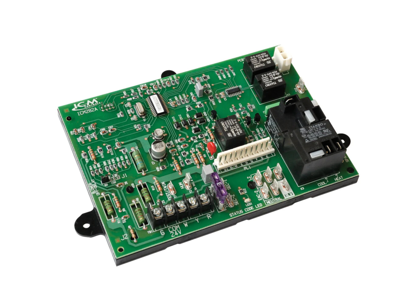 NEW HK42FZ007 gas furnace upgraded replacement control board with Wire Harness