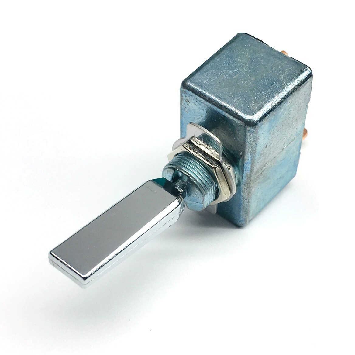 NEW High Current 50 Amp 12-14 V DC Automotive SPST Chrome Toggle On-Off Switch