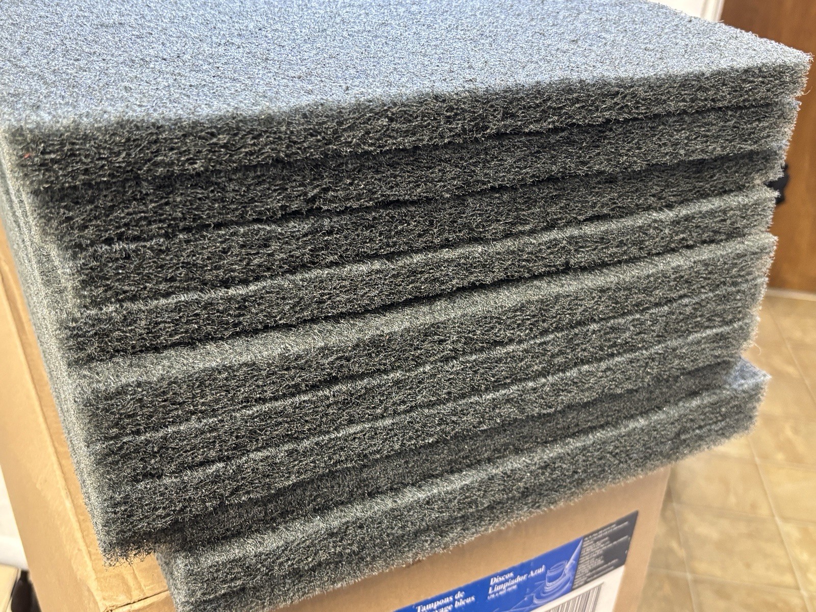 3M Blue Cleaner Pad 5300 28 in x 14 in Case of 10