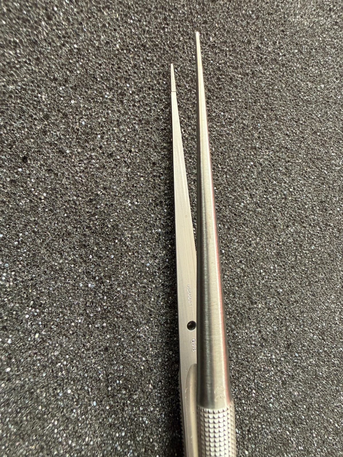 Scanlan Surgical 8-1/4in Dennis Micro Forceps 4004-98 Diamond Dust Tip