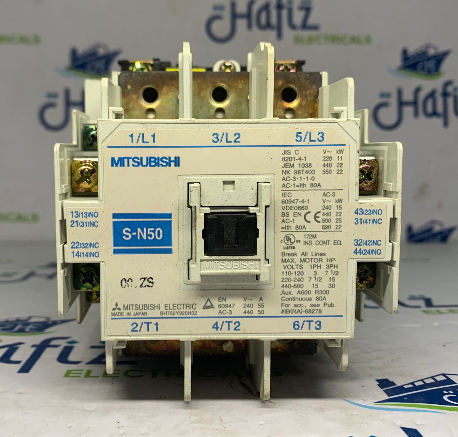 Mitsubishi S-N50 AC100 V Magnetic contactor FREE FAST SHIPPING