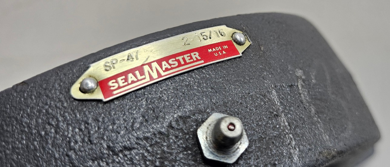 Sealmaster Regal SP-47 700628 2 Bolt Pillow Block Bearing, 2-15/16″ Bore, New