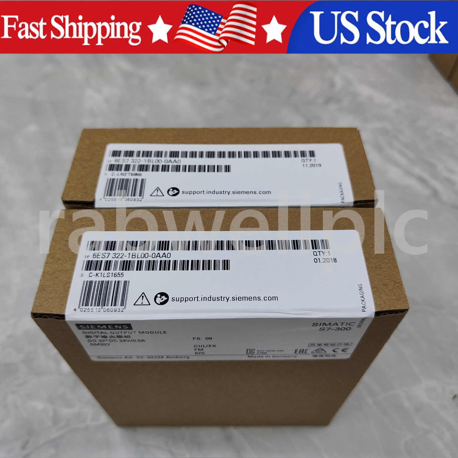 New Siemens 6ES7322-1BL00-0AA0 6ES7 322-1BL00-0AA0 SIMATIC S7-300 Output Module
