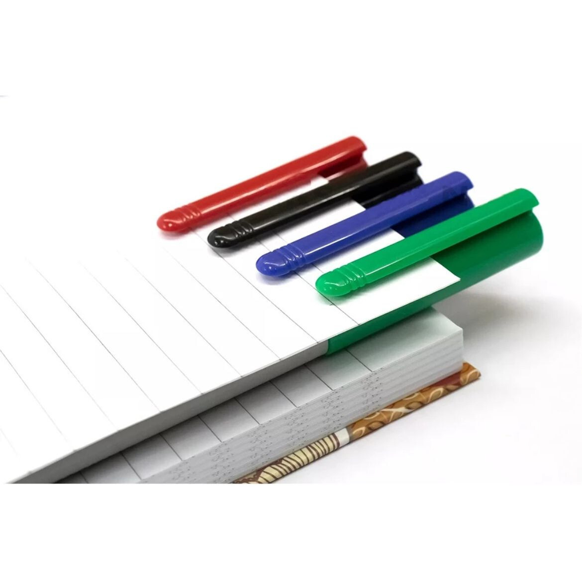 Artline 250 Permanent Marker Colour Pen 0.4mm Waterproof(Black,Blue,Green & Red)