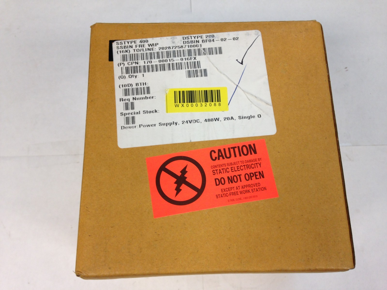 Delta DRM-24V480W1PN Cliq 24VDC 480W 20A Power Supply 39 BRAND NEW