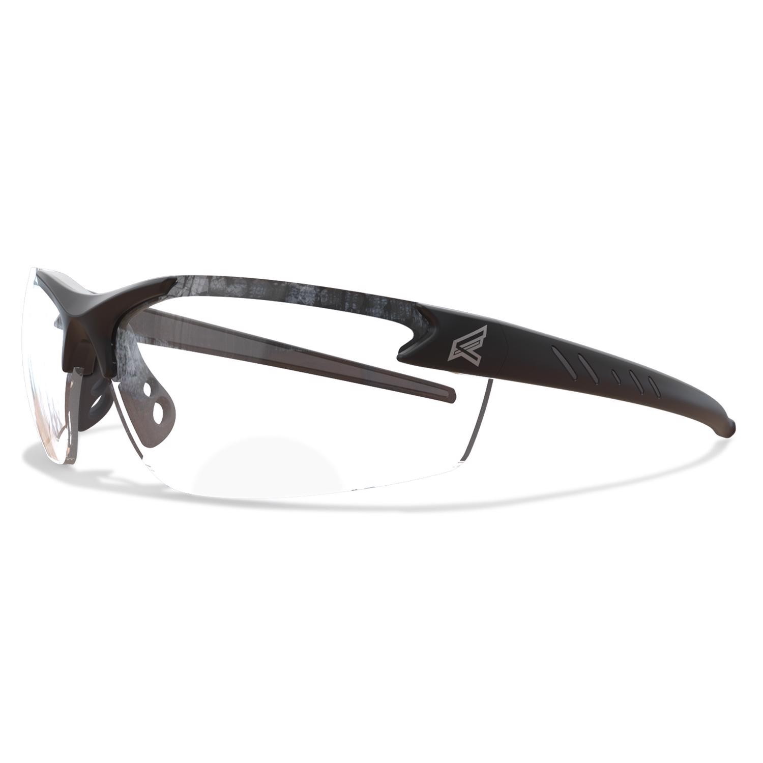 Edge Eyewear DZ111-2.0-G2 Zorge G2 Safety Glasses Black Frame with Clear Lens