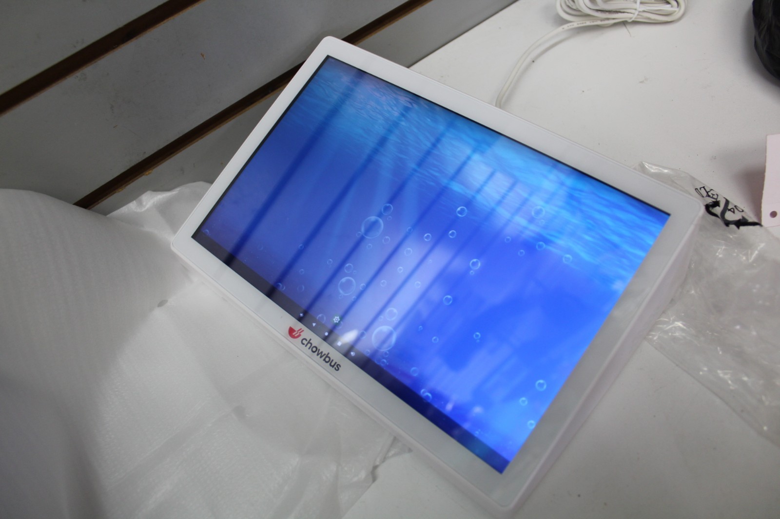 Chowbus Digital Menu Tablet Desktop Signage 10″ CFD Terminal – RK3399 POS NEW