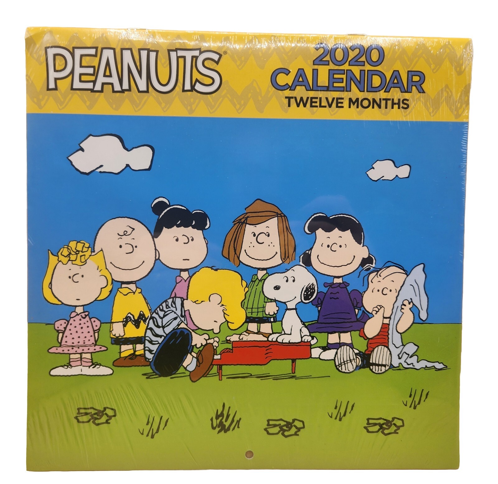 2020 PEANUTS 12 months WALL CALENDAR Sealed Snoopy & The Gang, BRAND NEW
