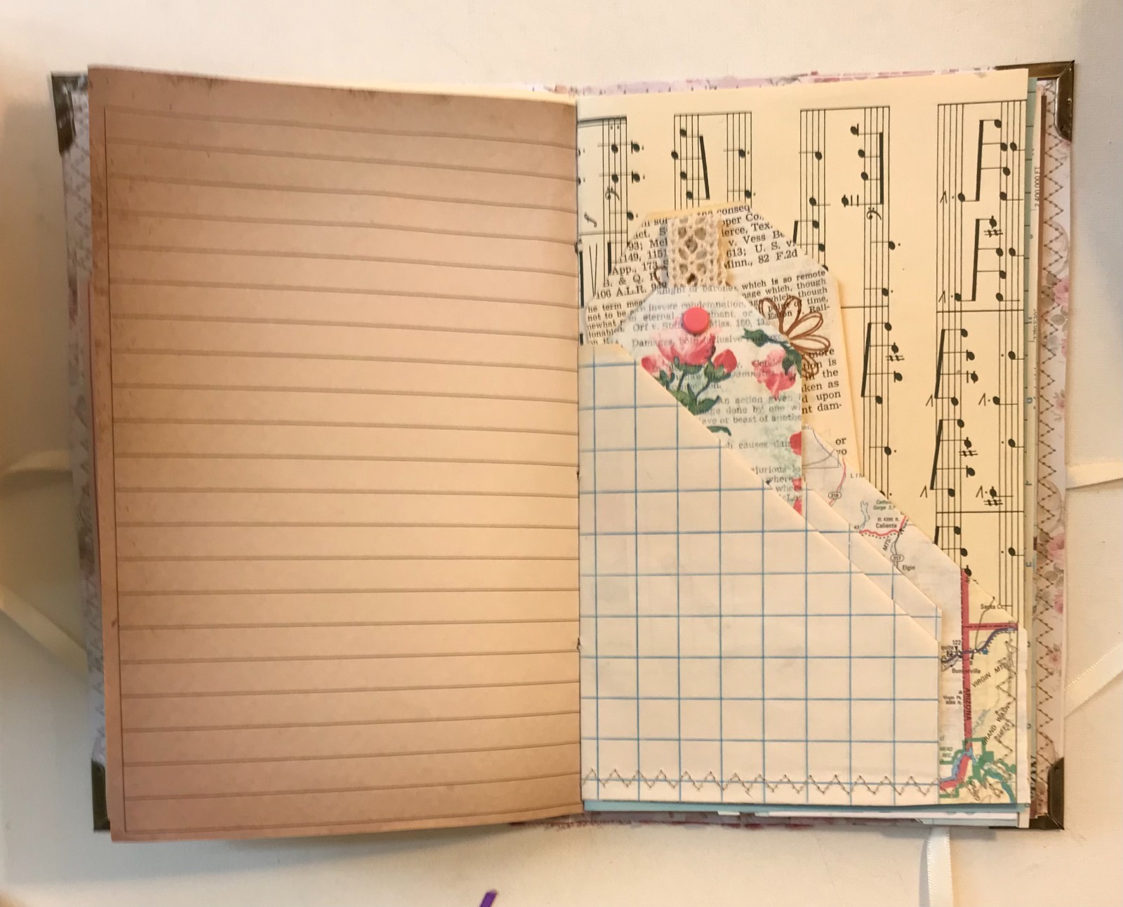 Junk Journal Handmade chunky and sturdy