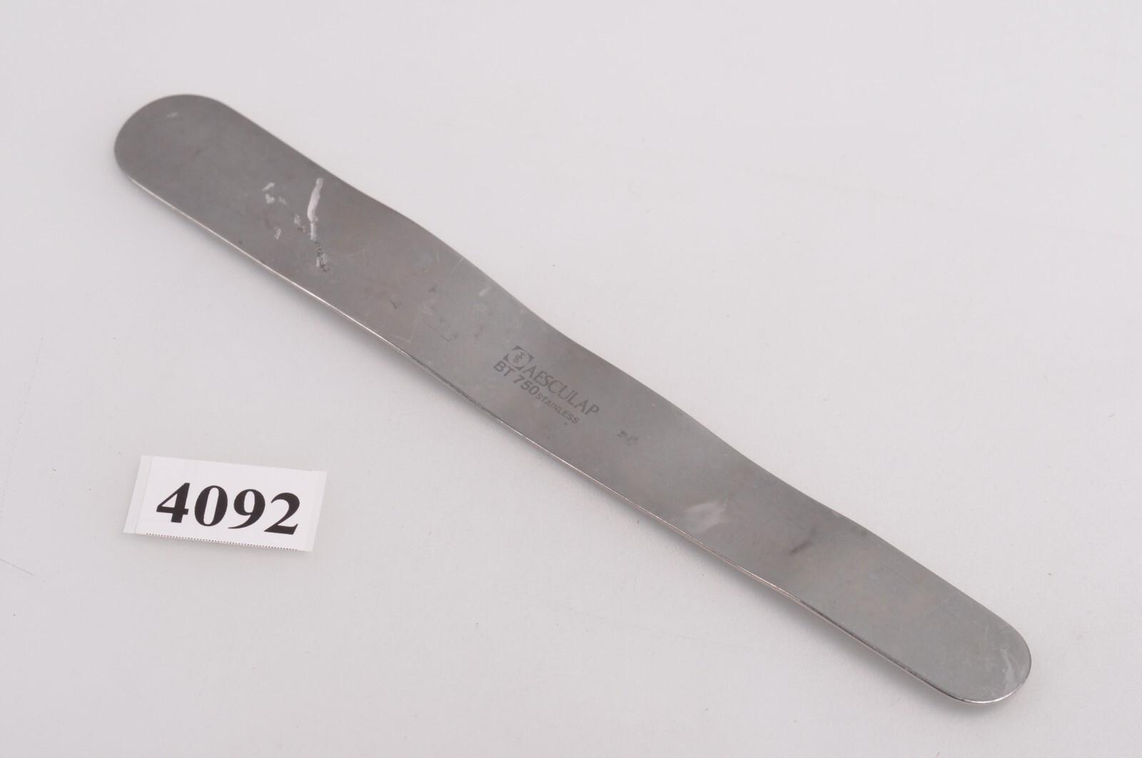 #4092 Aesculap BT750R TUFFIER Abdominal / Intestinal Spatula / Abdominal / Intestinal Spatula