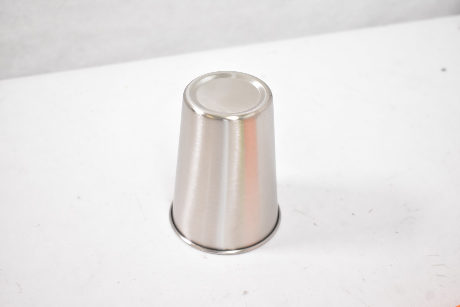 Lot of 5 Stainless Steel Cups w Colored Sleeves Small/Mini Size Cups Assorted