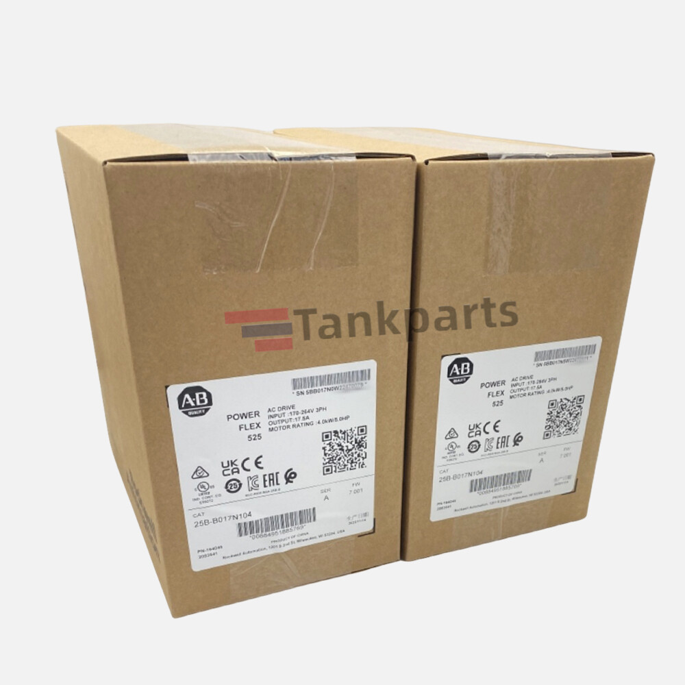 Allen-Bradley 25B-B017N104 PowerFlex 525 AC Drive 240VAC 3HP 2022 New SEALED