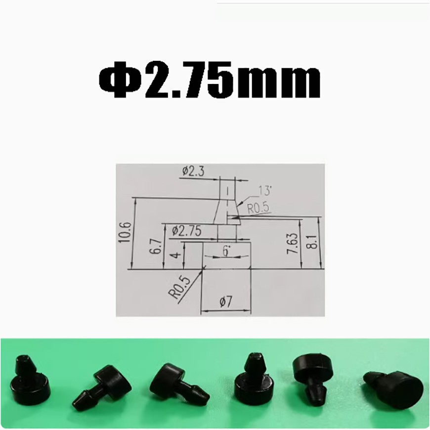 Hole Plug Silicone Blanking Seal Plugs Tube Pipe Inserts Plug Φ2.75mm-Φ20mm-