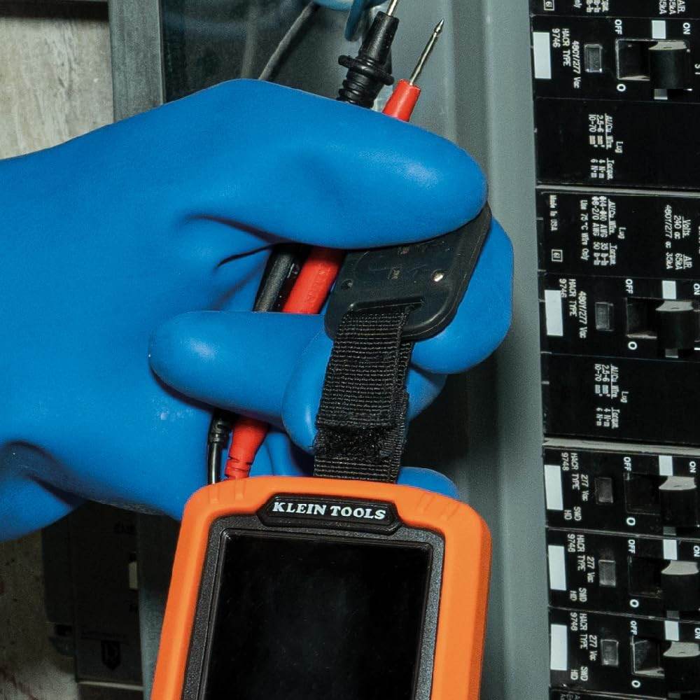 MM450 Slim Digital Multimeter, Reverse Contrast Display with Lead Alert, Auto-Ra