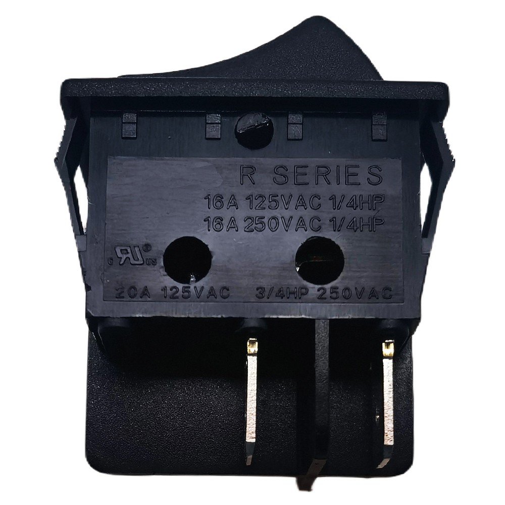 4Pin Green Rocker Switch 16A 125VAC 250VAC 1/4HP 20A 3/4HP for R Series