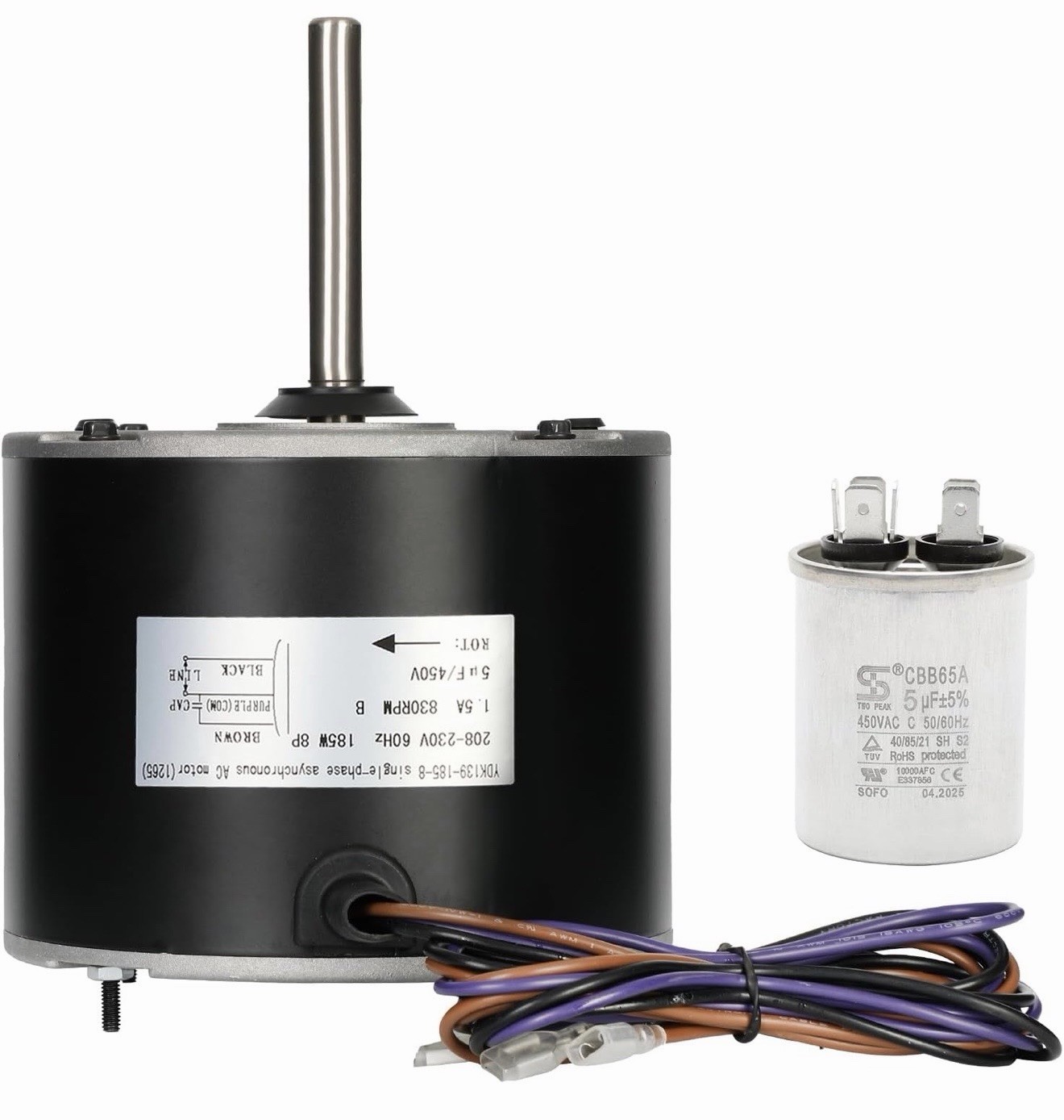 0131M00061SP 1/4 HP Condenser Fan Motor for Goodman Amana Janitrol 0131M00014PS