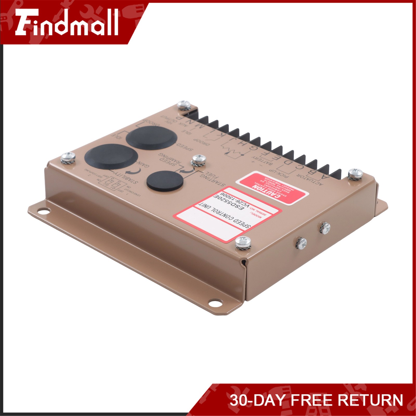 Findmall ESD5520E Governor Speed Control Unit for Diesel Generator Set