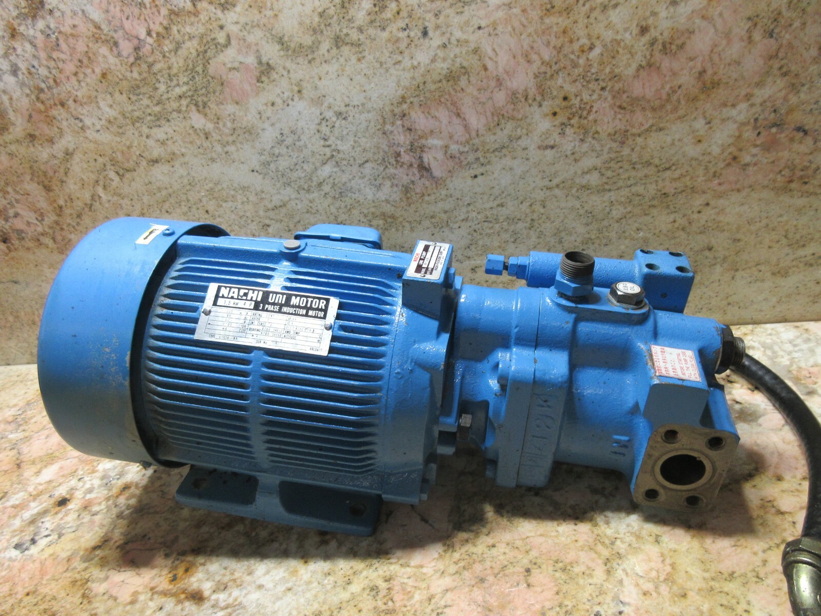 NACHI OIL MOTOR LTIS70-NR PUMP UPV-1A-16N1-1.5 4-2441A PVS-1B-16N1-10 MIYANO JNC
