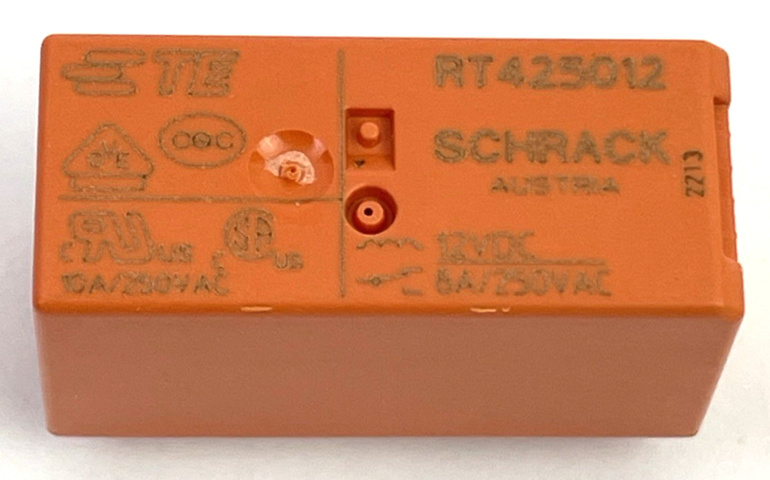 10pcs RT425012 8-1393243-2 Schrack PCB Power Relay