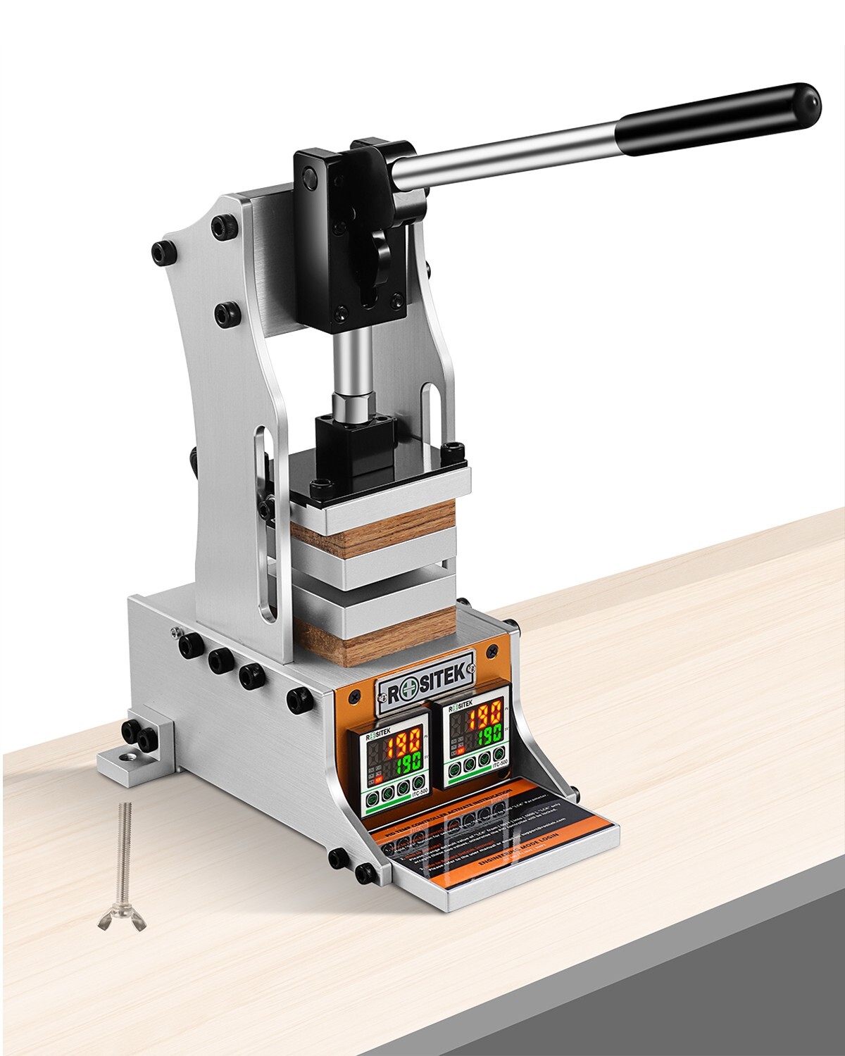 ROSITEK by DABPRESS 2 Ton Manual Heat Press Machine with Accessory Kits