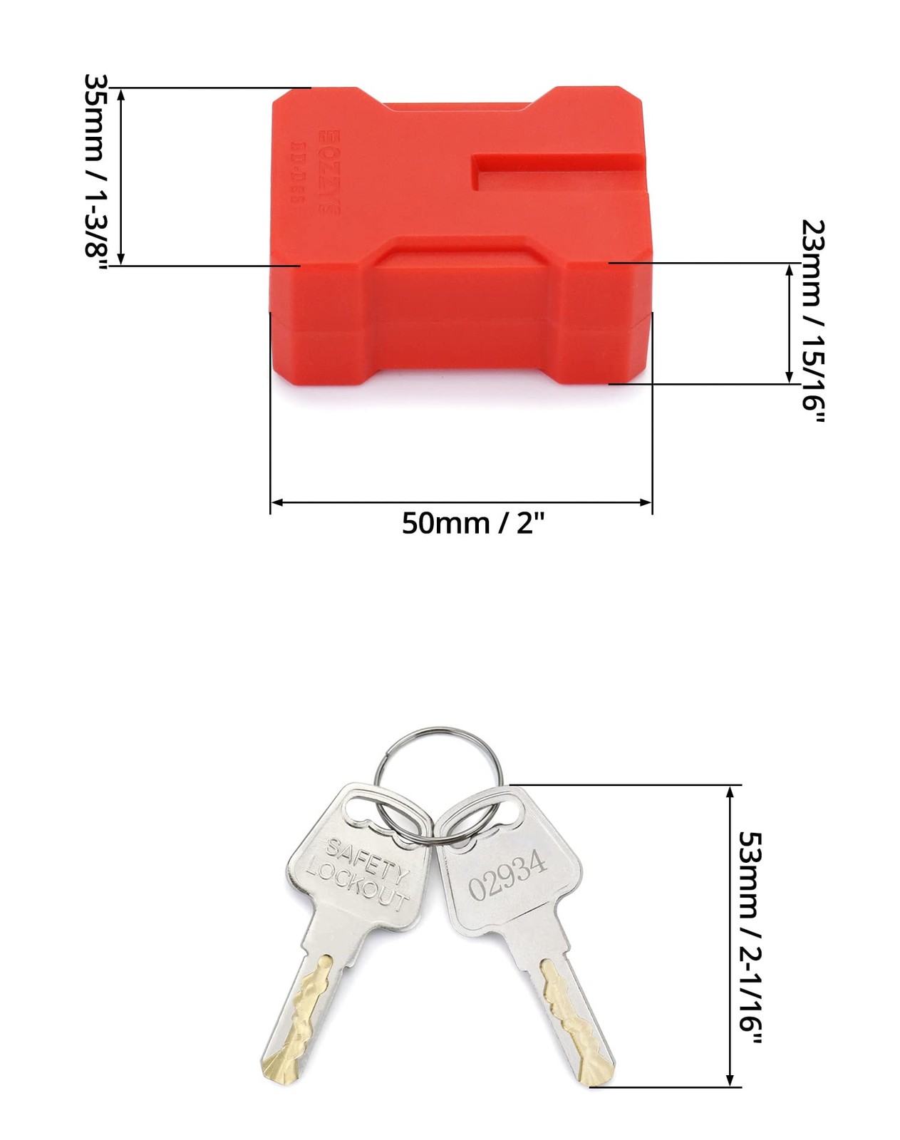 Electrical Cord Plug Lockout Device for Electrical Cord, 2 Pack Plug Locking …