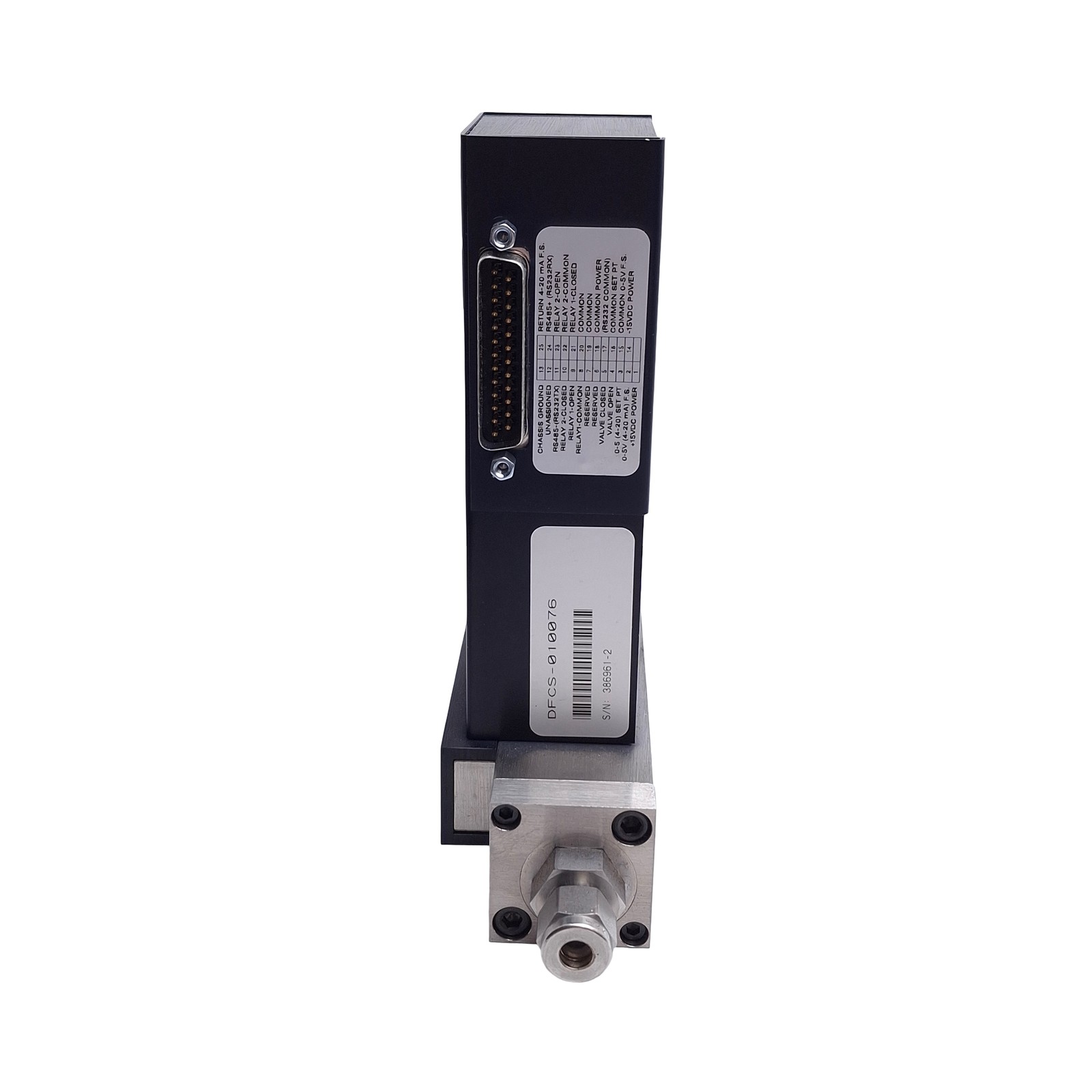 Aalborg DFC36S-VAN5-C5 Mass Flow Meter, 0-30 L/min Argon, RS485, 0-5VDC Output