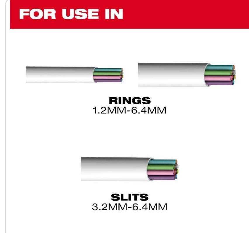 Milwaukee 48-22-3014, Buffer Tube Ringer and Slitter for Fiber Optic Cables