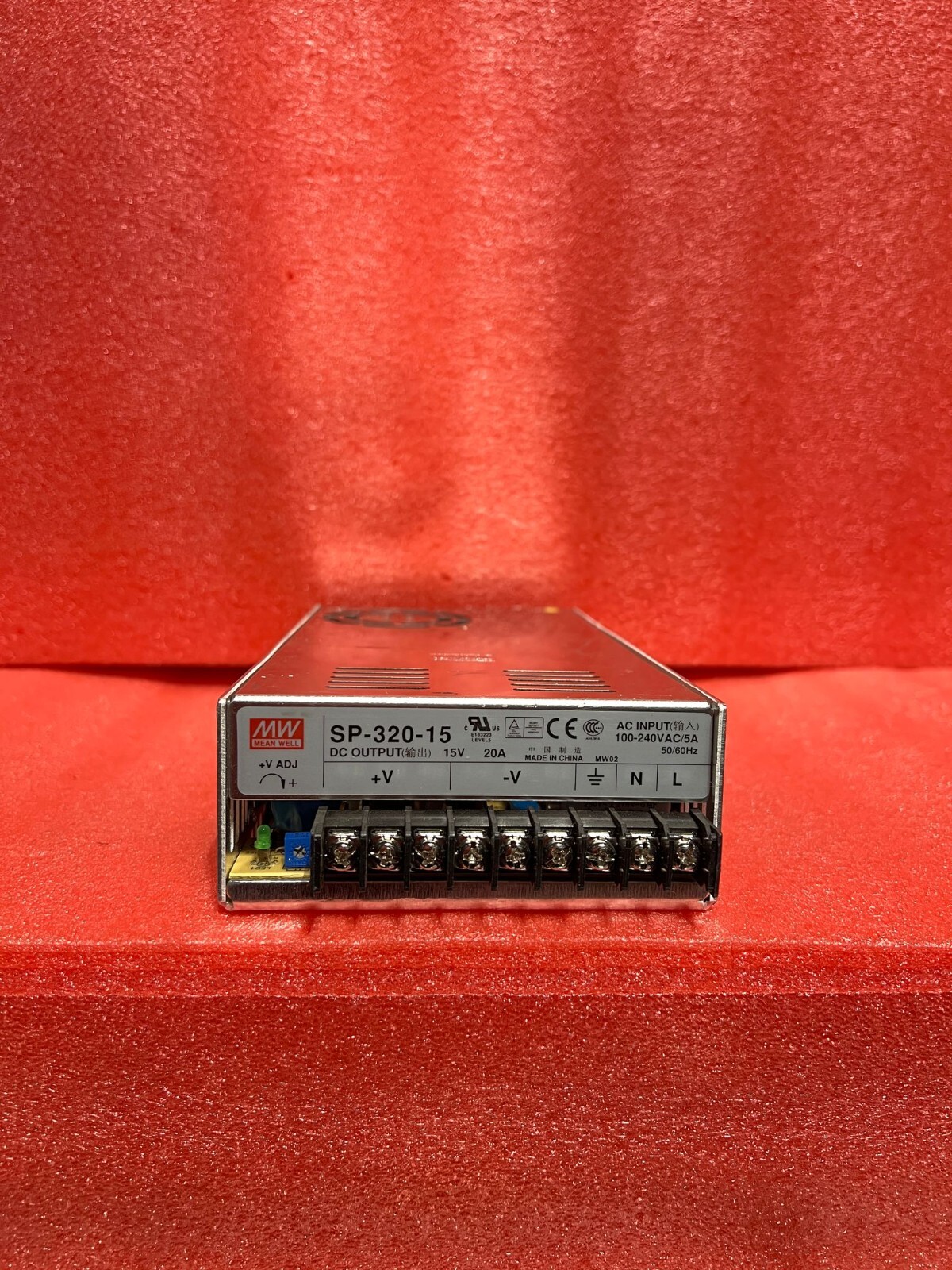 MEAN WELL SP-320-15 AC-DC Enclosed Power Supply 15VDC at 20A