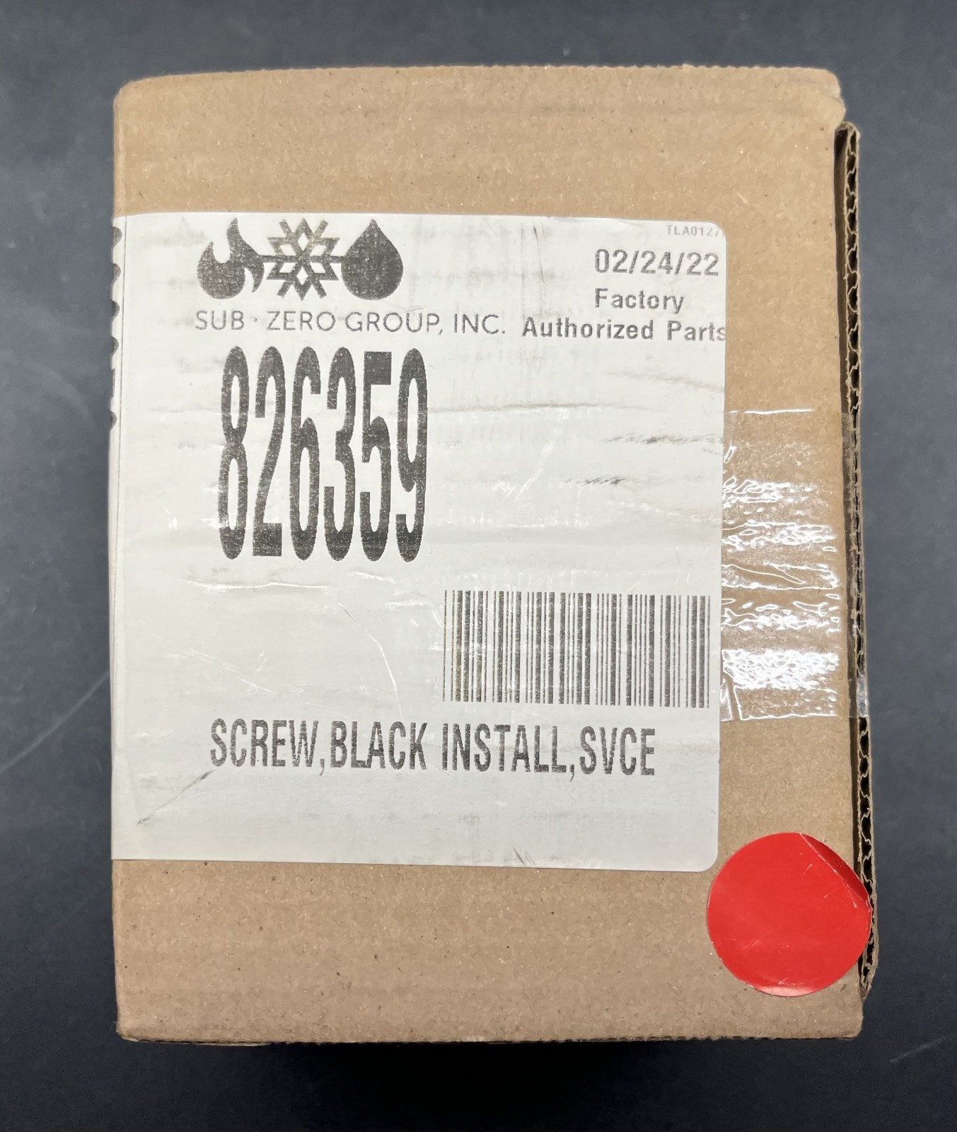 Wolf 826359 Screws, Black (qty 3) (MDD24,MDD30,SPO30)