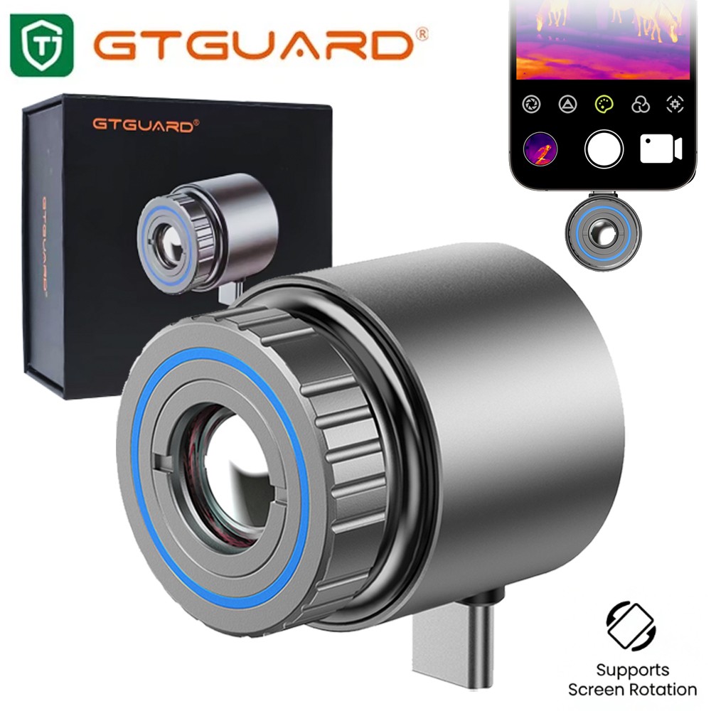 AI 512×384 50Hz Super Resolution Thermal Imaging Monocular Camera for Android US