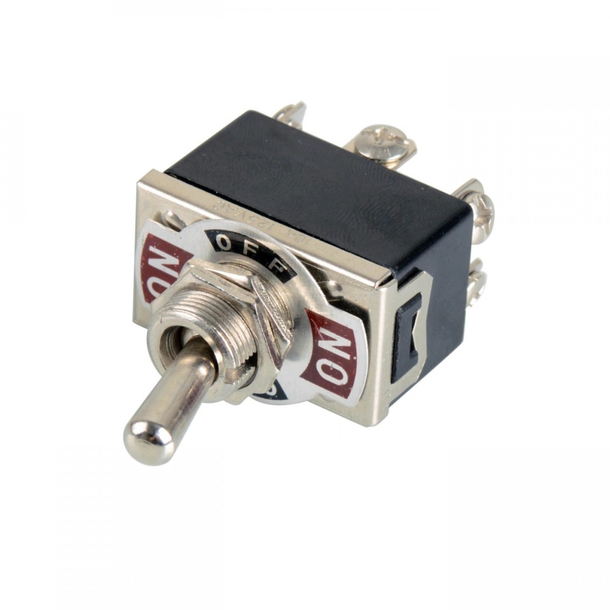 Metal Toggle Switch ON/OFF/ON 6-Pin DPDT Car/Truck 12V DC 15A/240V 20A/120V AC