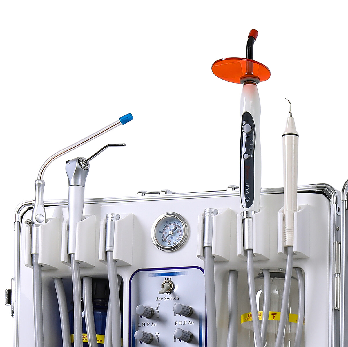 Mobile Dental Delivery Unit +Curing Light/ Dental Folding Chair Air Turbine Unit
