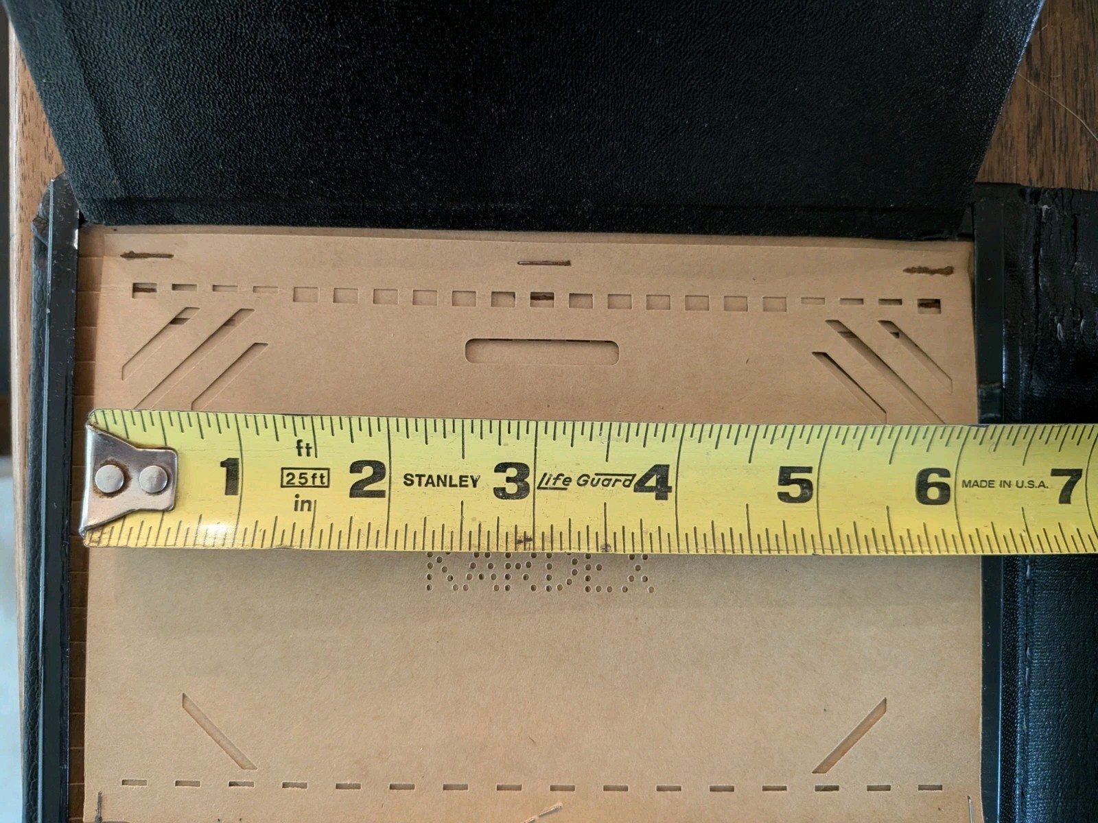 Vintage Black Remington Rand Kardex Visible Record File / Folding Record Book