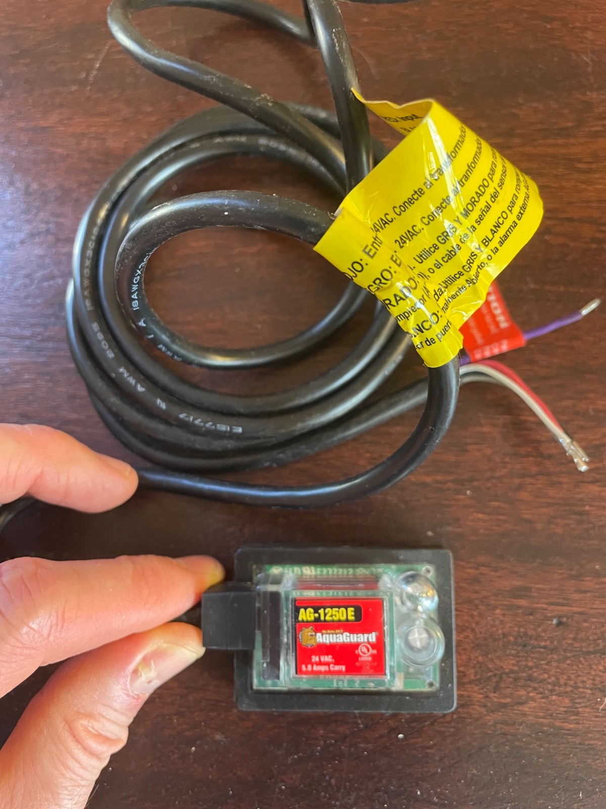 New – AquaGuard AG1250E Sensor For Metal And Plastic Drain Pans