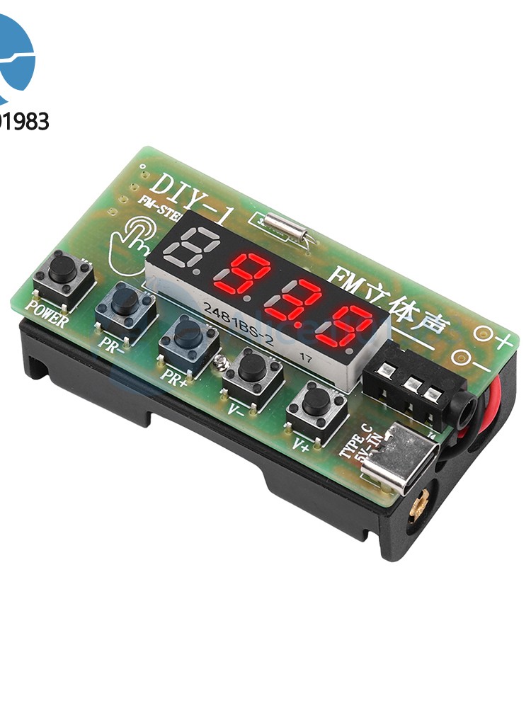 Electronic DIY AM/FM Radio Receiver Module Kits Wireless Stereo 87MHz-108MHz