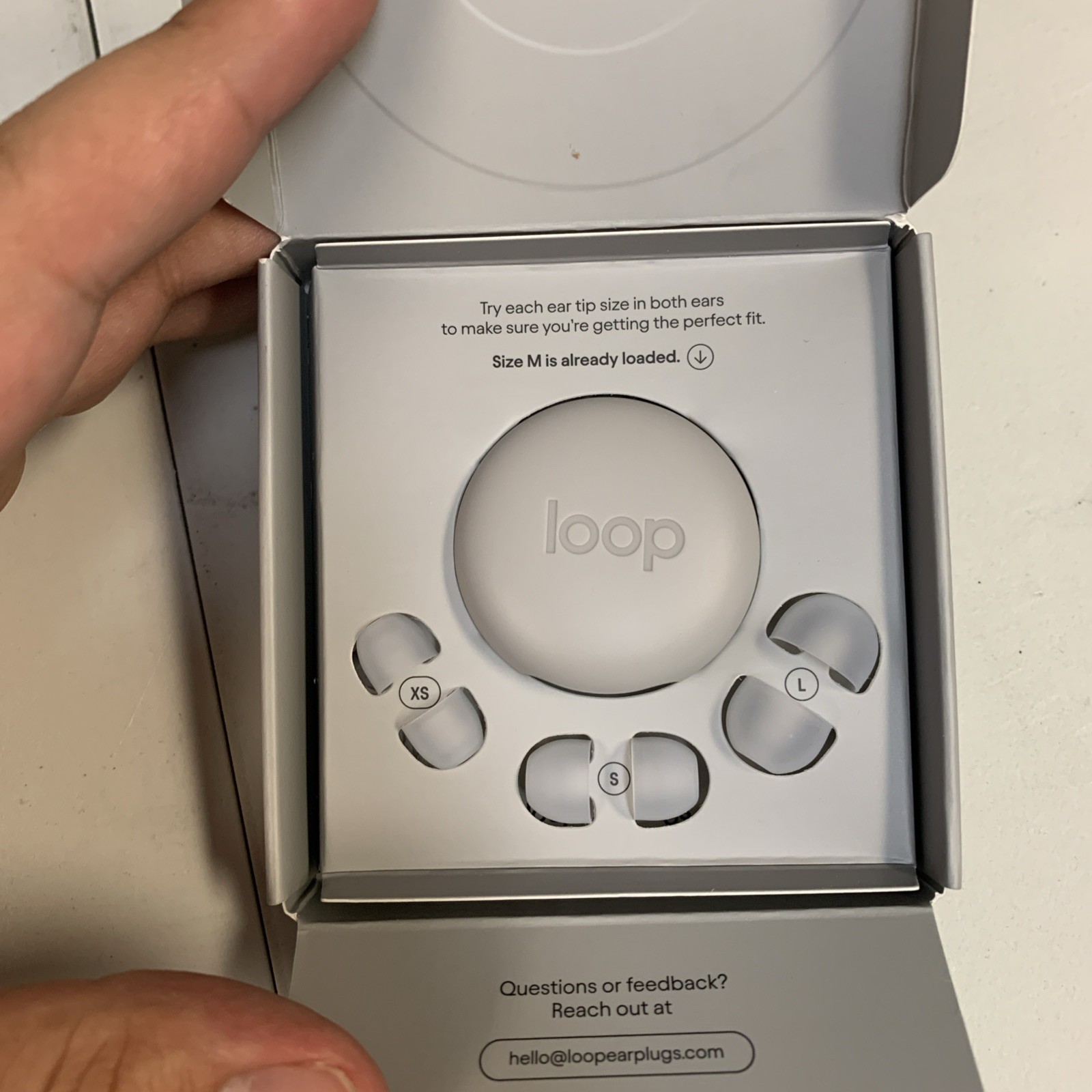 Loop Experience 2 Earplugs SNR 16db Clear