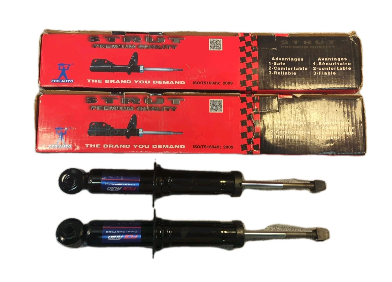 Pr FCS 345484 42-15 Struts Shock Absorbers Premium Quality New Open Box TS16949