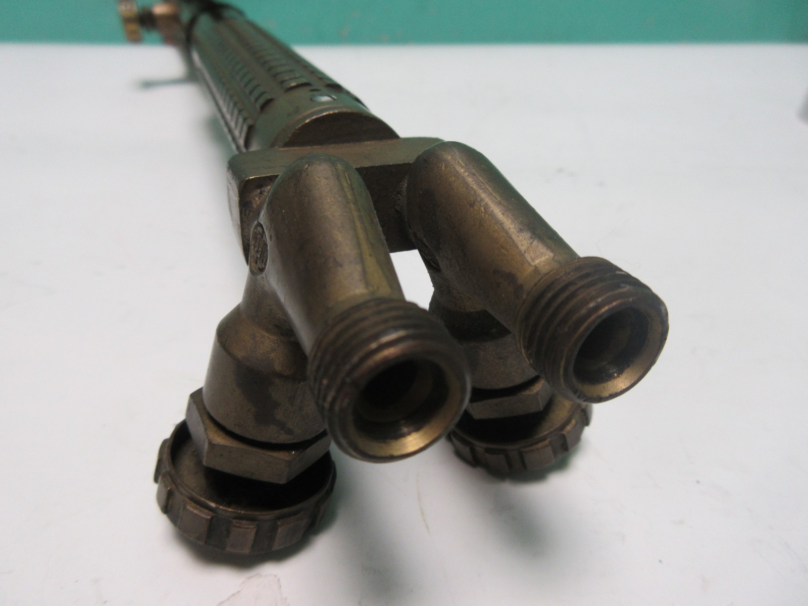 Vintage Airco Gas Cutting Torch Style 800 Series Handle + 3890 Head
