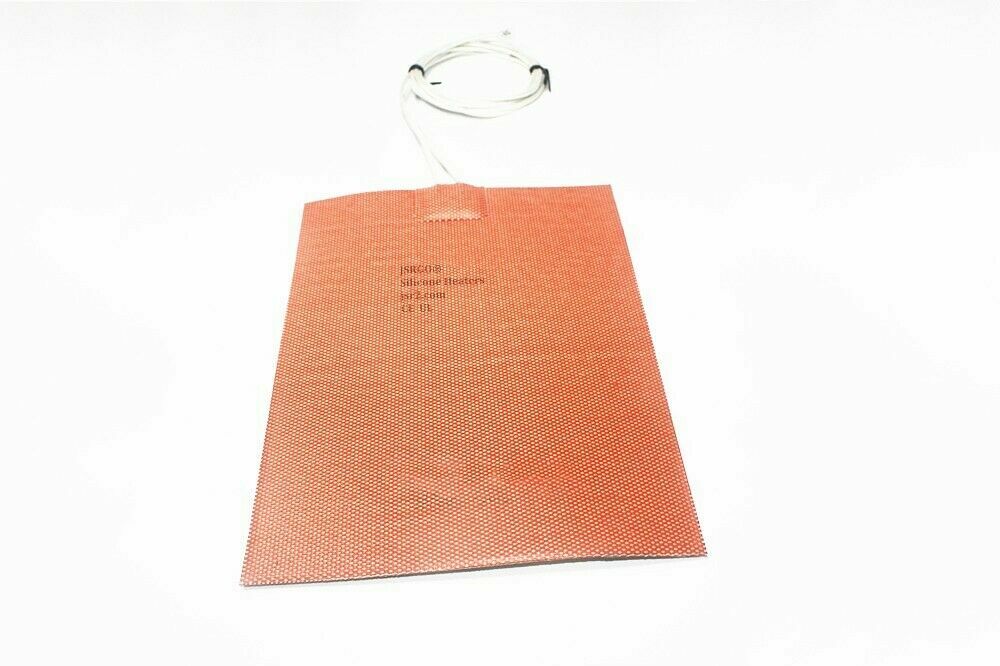 8″ X 12″ 200 X 300mm 12V 10W Temp at 10 C JSR2 CE UL Silicone Heating Pad