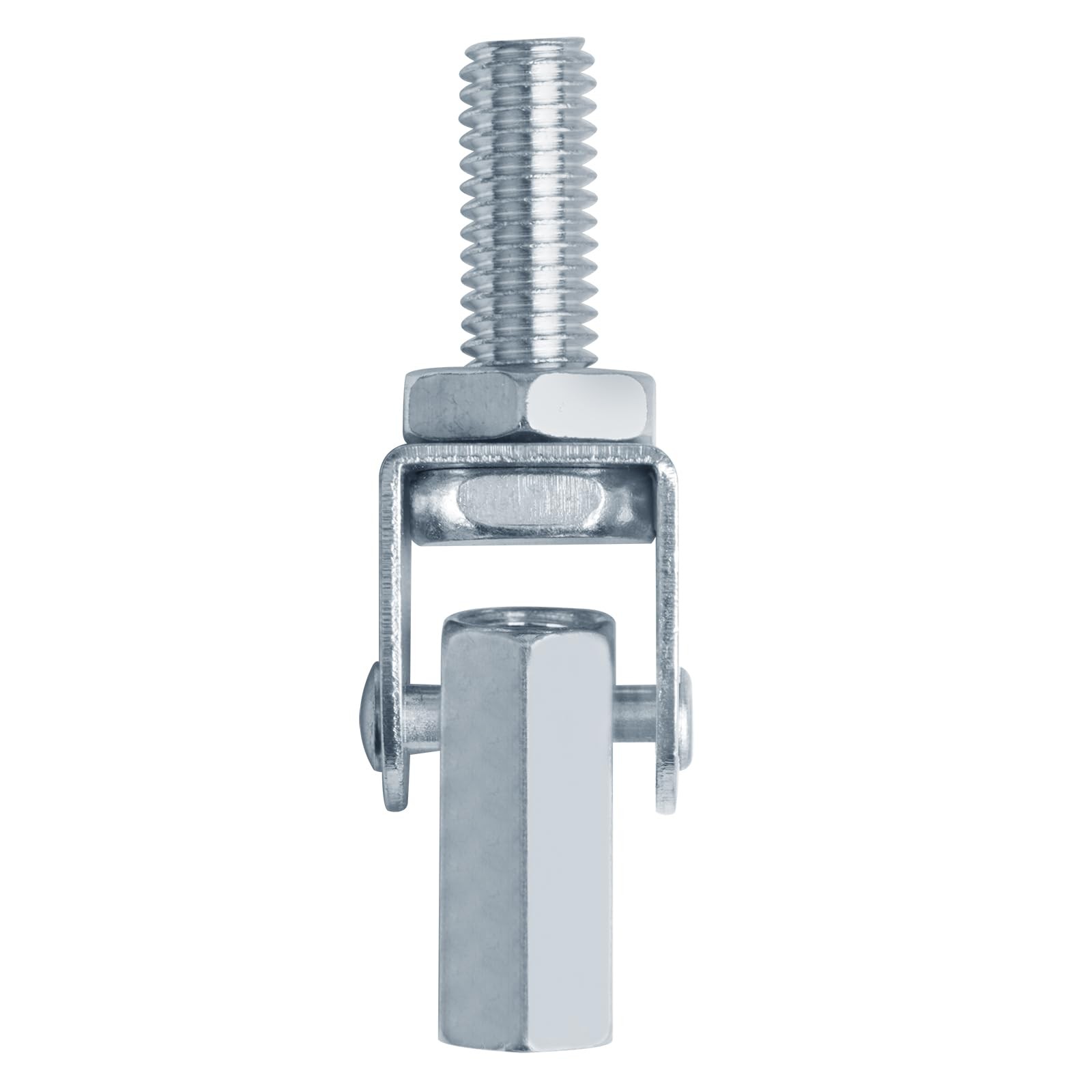 12 PCS 3/8 Swivel Joint Connector Adjustable Swivel Hanger Rod Attachment