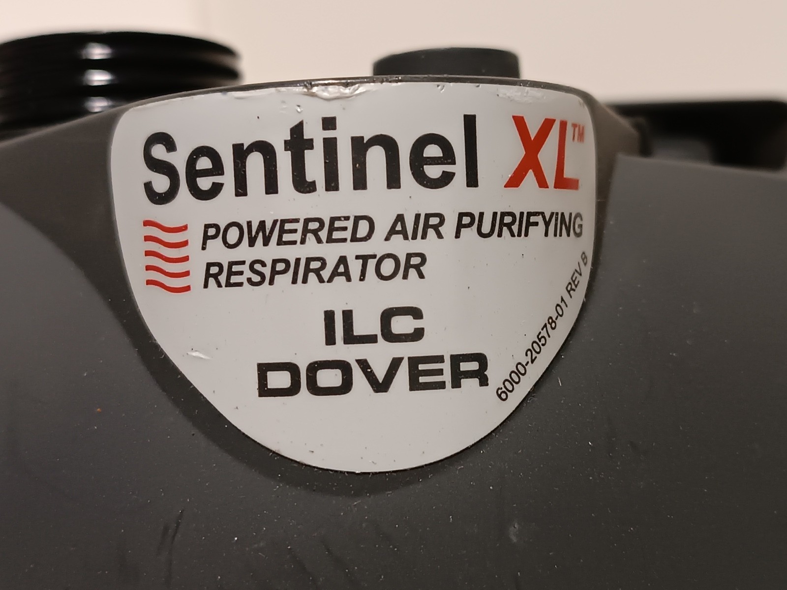 ILC Dover S-2002 Sentinel XL PAPR w/ S-2003 Rechargeable Battery, Belt, Filters