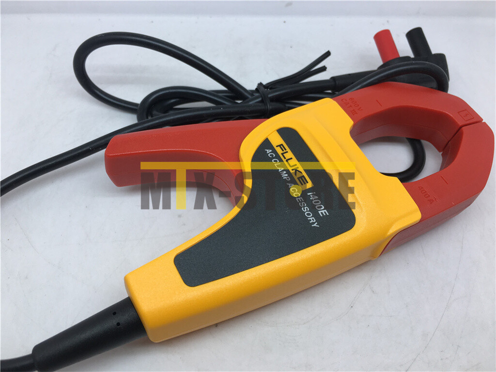 FLUKE I400E 400A AC CURRENT 4mm Banana Plug CLAMP-ON PROBE Use for Multimeter