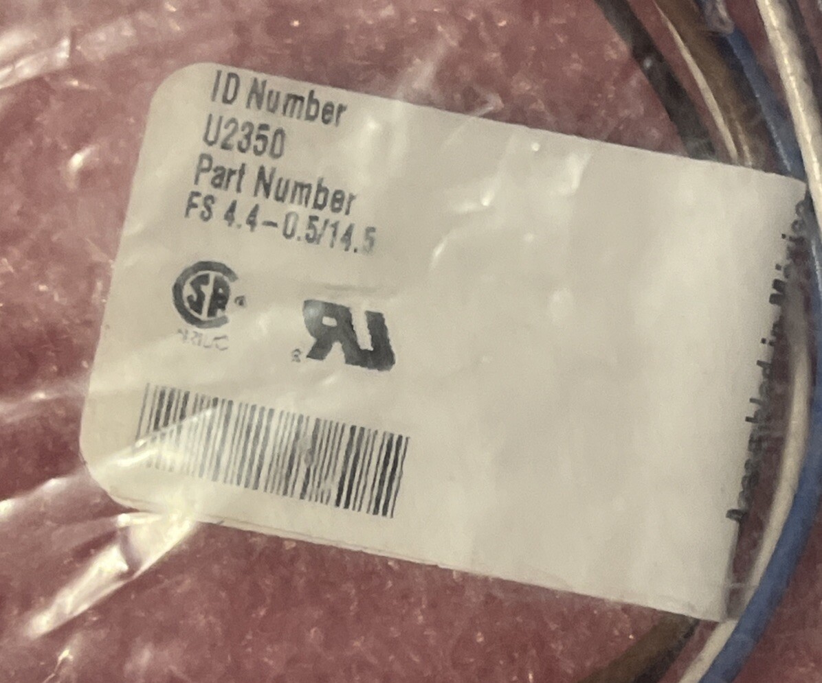Turck U2350 FS4.4-0.5/14.5 Cable Sensor