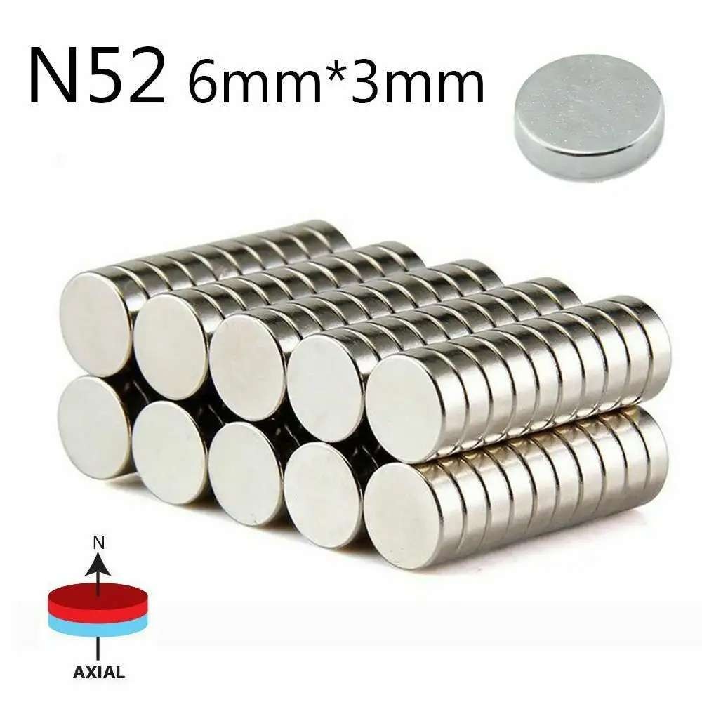 Lot Mini Large Neodymium Magnets Super Strong Magnet N52 Round Disc Rare Earth