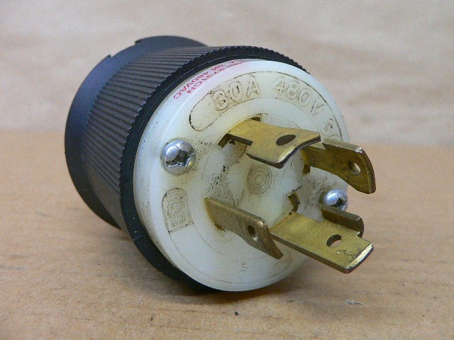 Hubbell Hbl2731cn Male Plug 30A 480Vac
