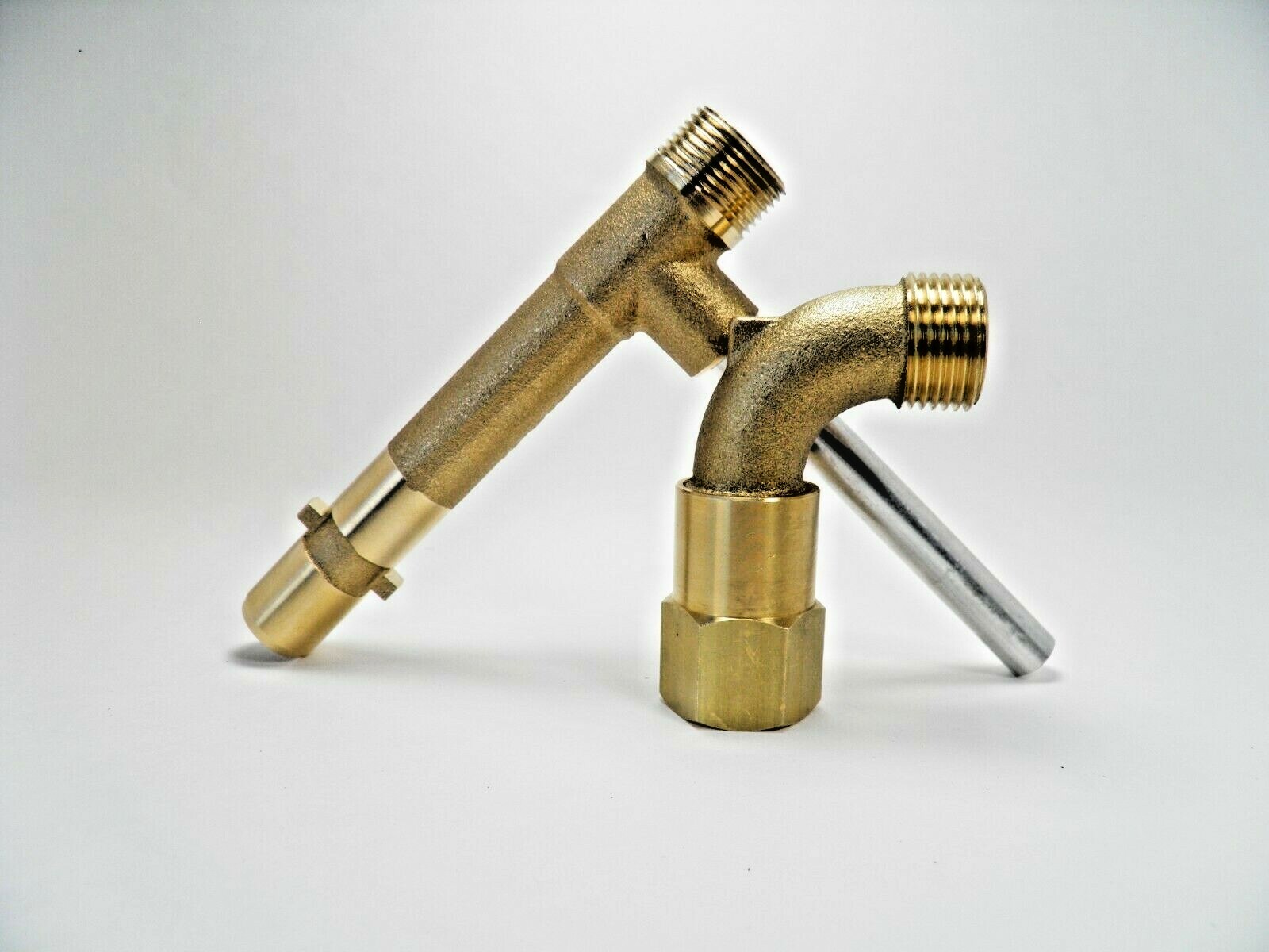 RAIN BIRD/HUNTER 33DK DOUBLE LUG MATCHING QUICK COUPLER KEY W/BRASS HOSE SWIVEL