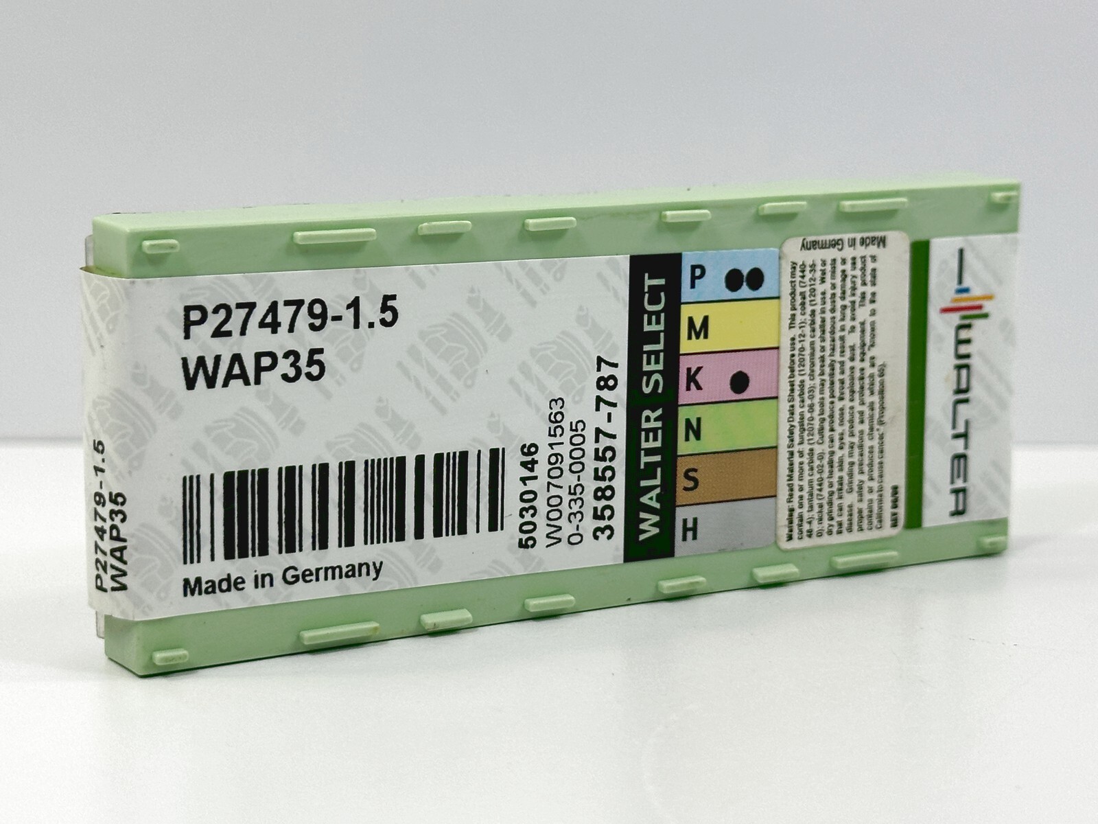 WALTER P27479-1.5 New Carbide Inserts 5030146 Grade WAP35 10pcs