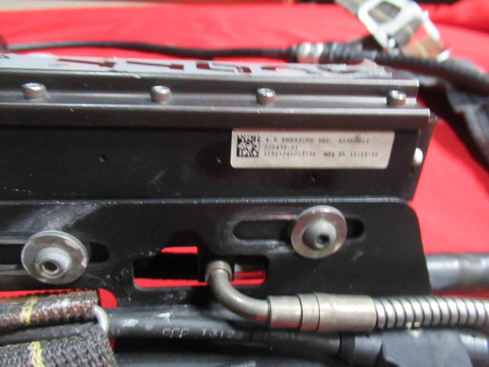 Scott AP75 Air-Pak 75 CBRN 4.5 4500 SCBA CBRN EZ flow QD regulator HUD DUAL EBSS