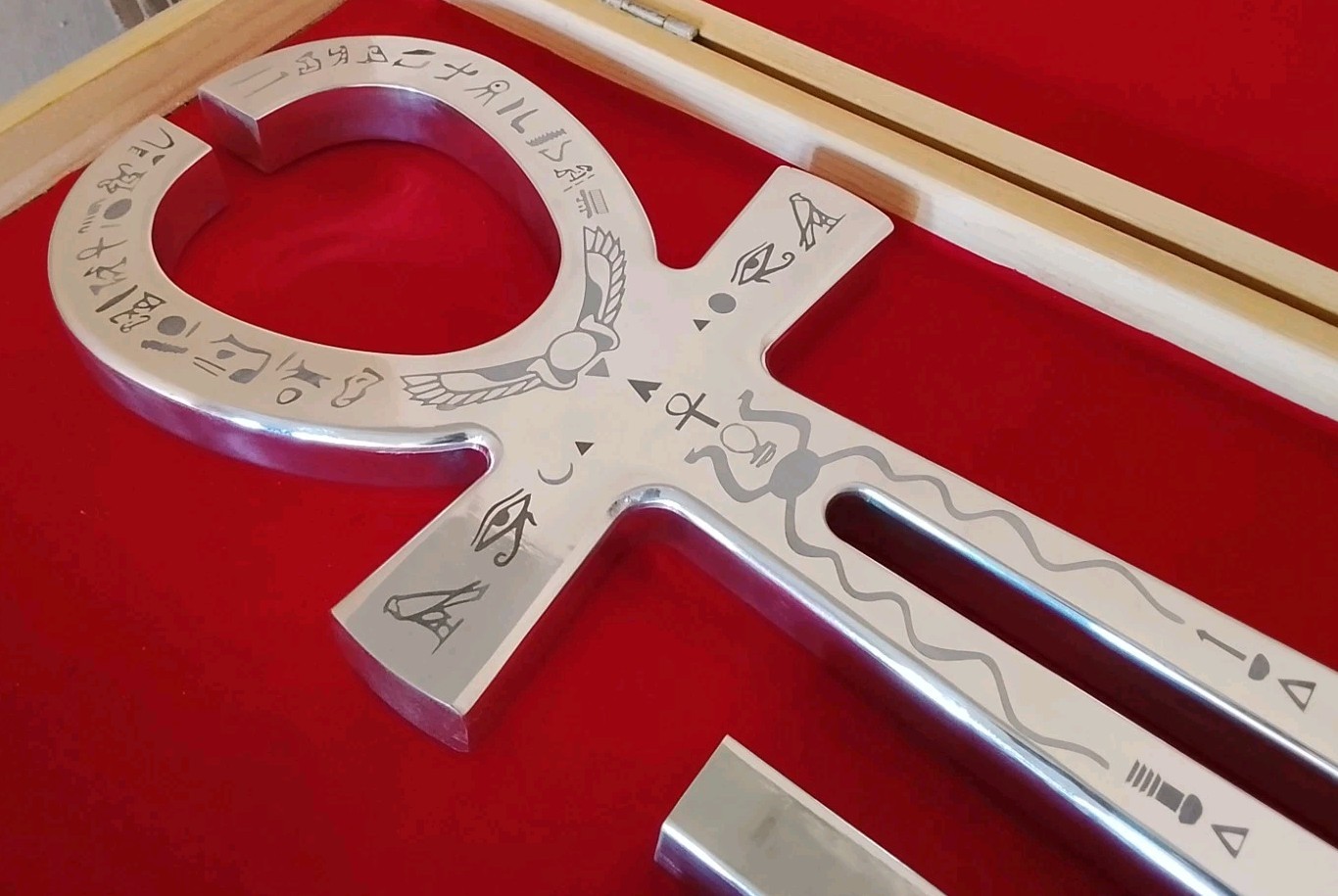 Ankh Key of Life: 432Hz & 864Hz Giant Tuning fork Healing Frequency sound Tool