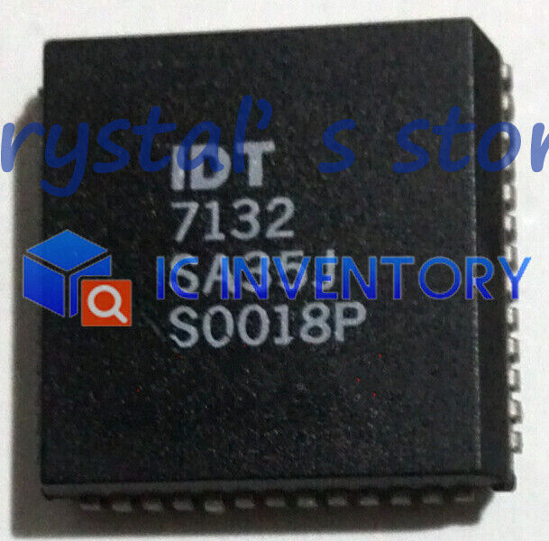 IDT7132SA55J IDT High Speed Dual Port Static RAM SRAM 16k-Bit 55ns 52 Pin PLCC